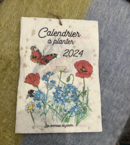 Calendrier  planter 2024_Modle Jardin