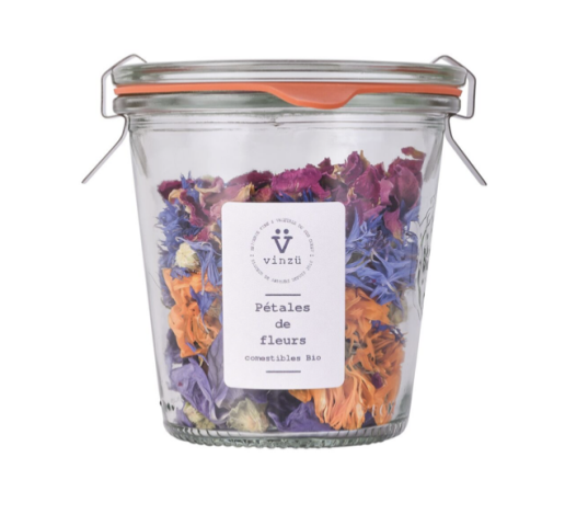 Fleurs comestibles bio Grand modle